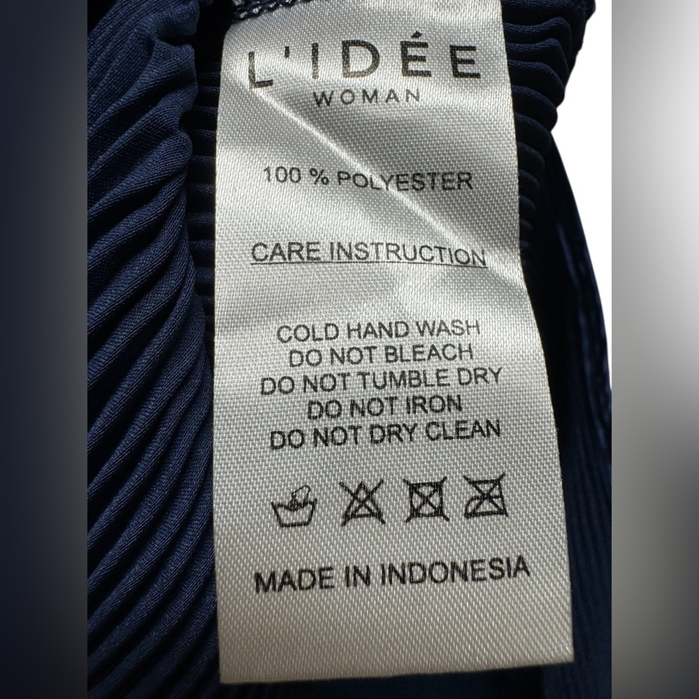 NWT L'IDEE 90s One Shoulder Dress - Picture 10 of 15